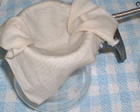 茶漉しで入れる珈琲 湯通しをする 茶漉しで入れる珈琲 湯通しをする